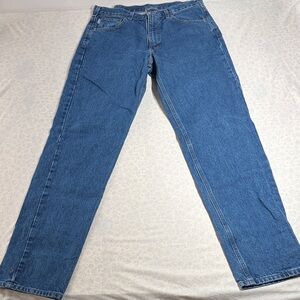 Carhartt B17 Relaxed Fit Jeans Men’s 34x36 Blue 100% Cotton Workwear